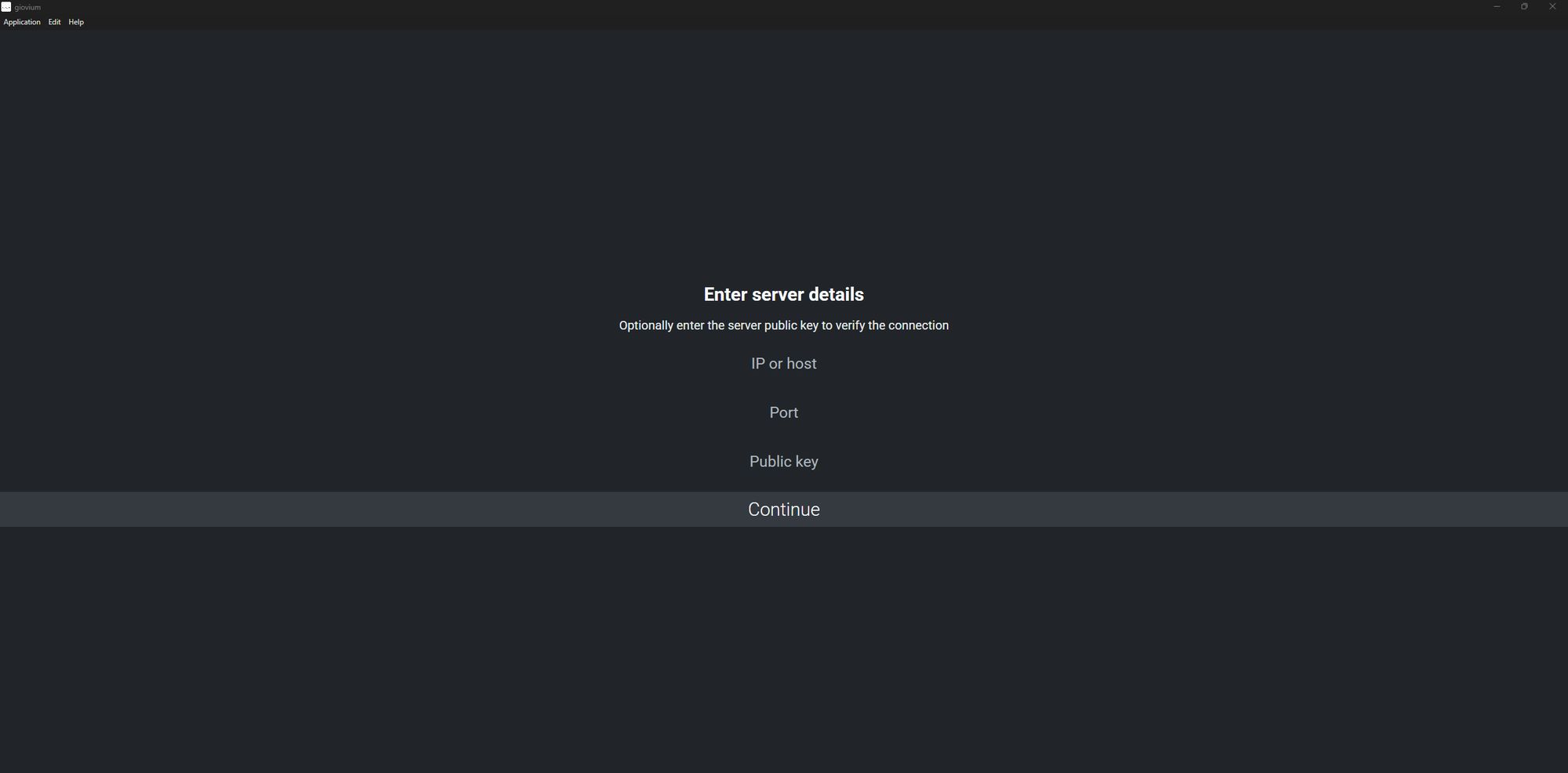 giovium Free Desktop Password Manager Screenshot 1