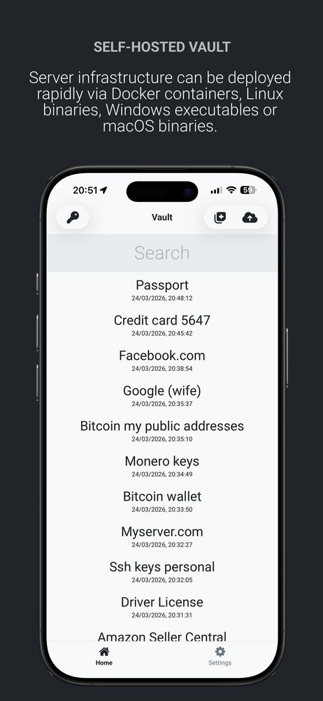 giovium Free Mobile Password Manager Screenshot 2